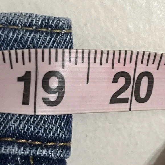 Abercrombie Fitch Curve Love Ankle Straight High Rise Jeans Women's Size 18/34 R - Picture 4 of 12